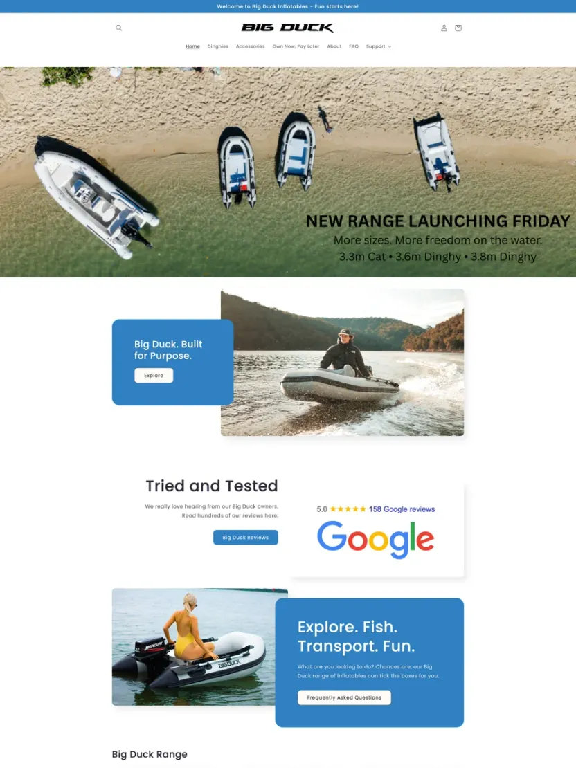Screenshot of Big Duck (bigduck.com.au)
