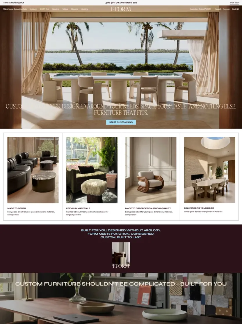 Screenshot of fform (fform.life)